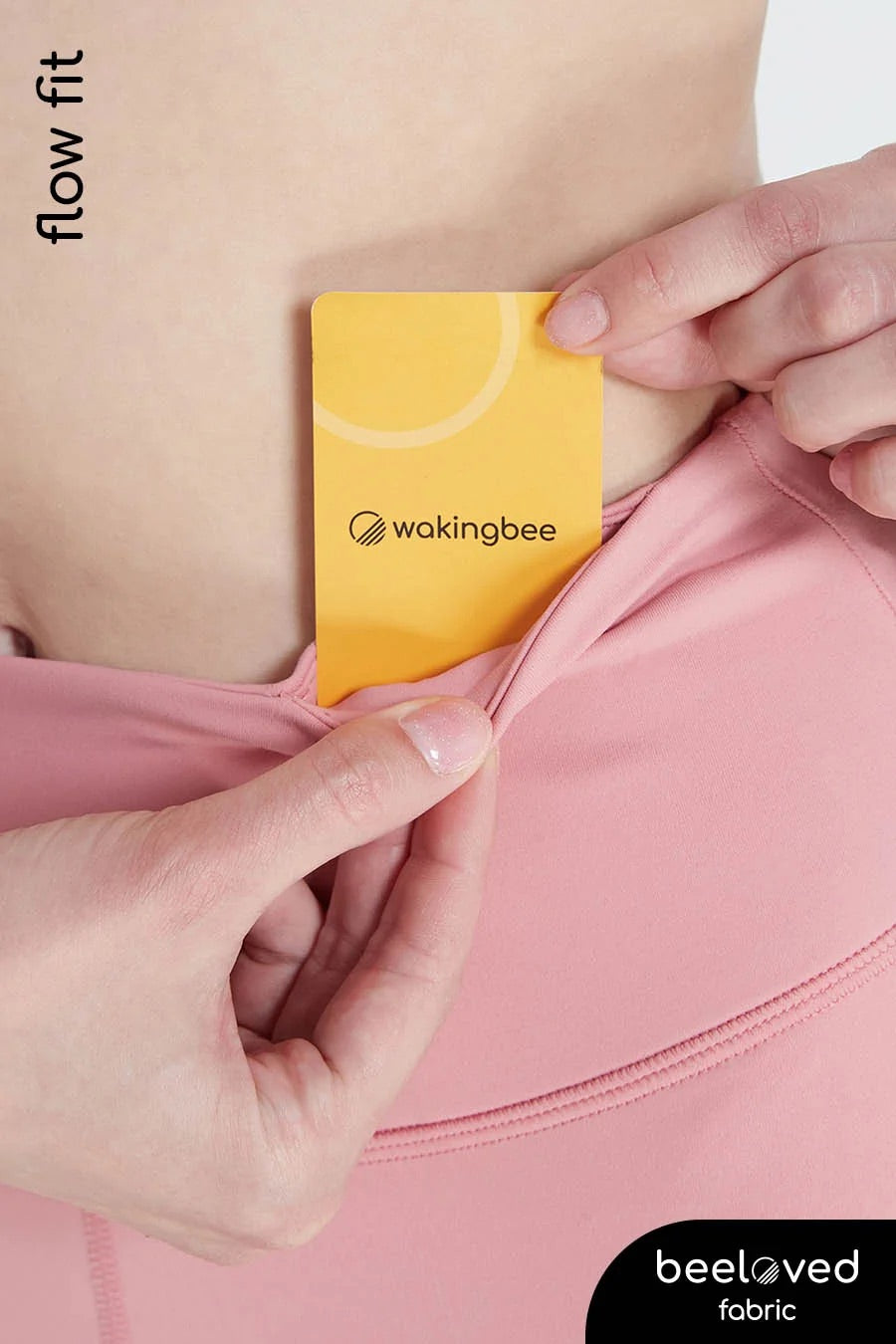[泰國品牌 Wakingbee］WB Leggings 高腰運動瑜珈褲 / Rose