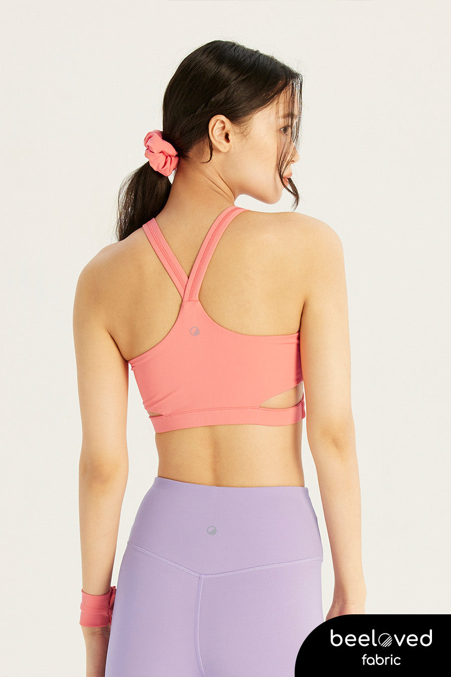 [泰國品牌 Wakingbee］WB Bra 交叉運動內衣 / Coral