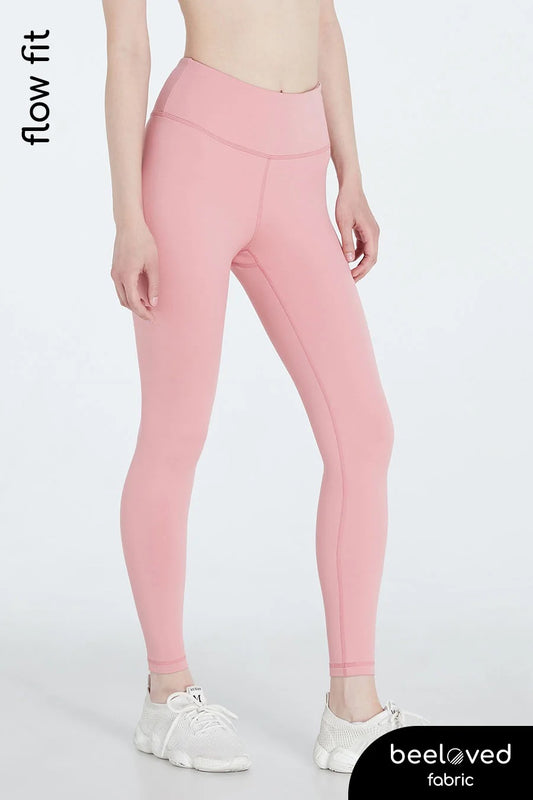 [泰國品牌 Wakingbee］WB Leggings 高腰運動瑜珈褲 / Rose