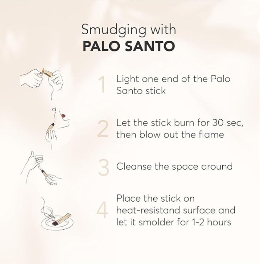 Palo Santo Sticks 100% 天然秘魯聖木