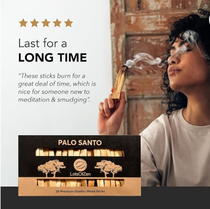 Palo Santo Sticks 100% 天然秘魯聖木